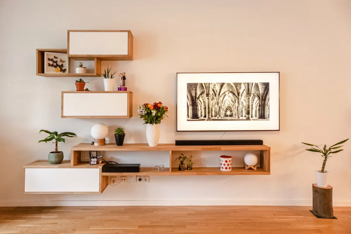 Oak Wall Shelf